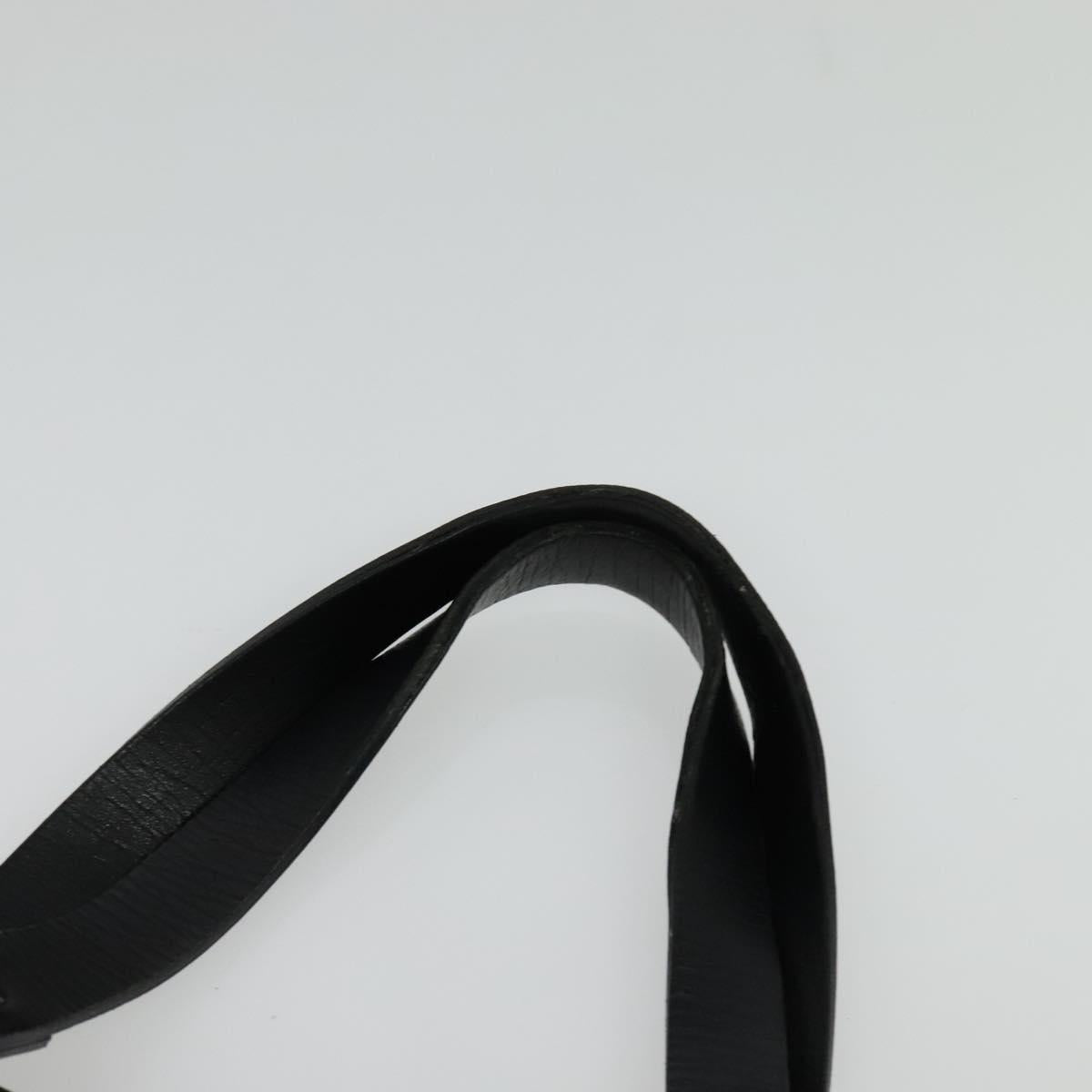 GUCCI GG Canvas Hand Bag Black Silver 106251 214397 Auth 132133