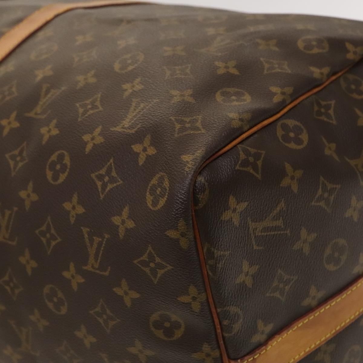 LOUIS VUITTON Monogram Keepall Bandouliere 60 Boston Bag M41412 LV Auth 132143