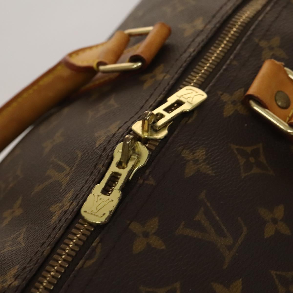 LOUIS VUITTON Monogram Keepall Bandouliere 60 Boston Bag M41412 LV Auth 132143