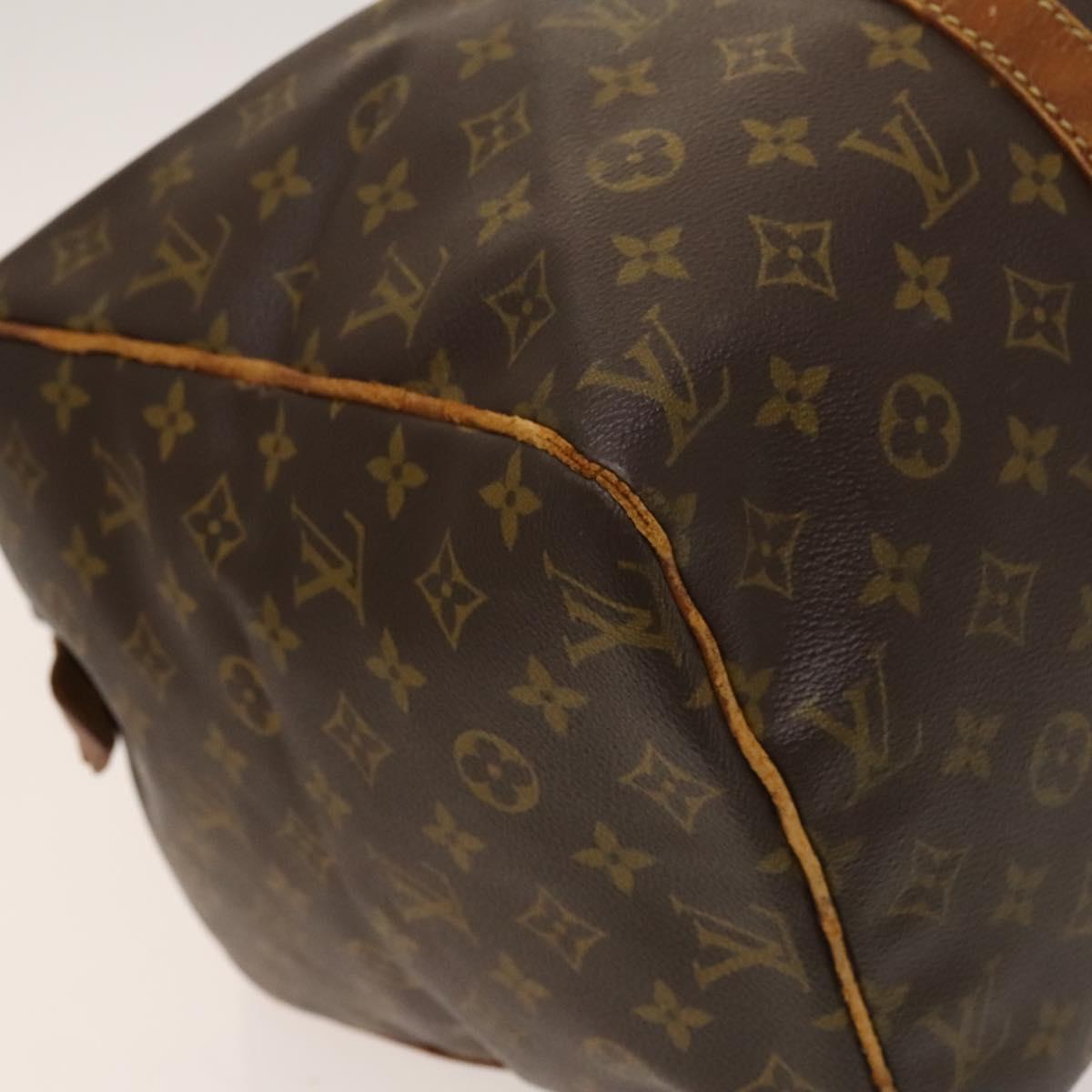 LOUIS VUITTON Monogram Sac Souple 45 Boston Bag M41624 LV Auth 132154