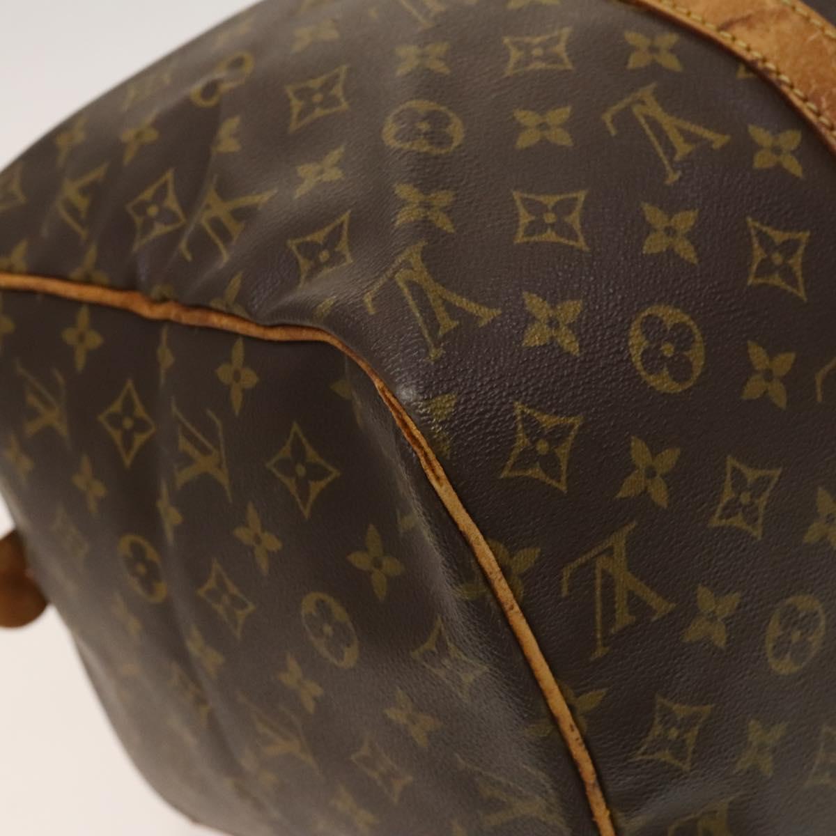 LOUIS VUITTON Monogram Sac Souple 45 Boston Bag M41624 LV Auth 132154