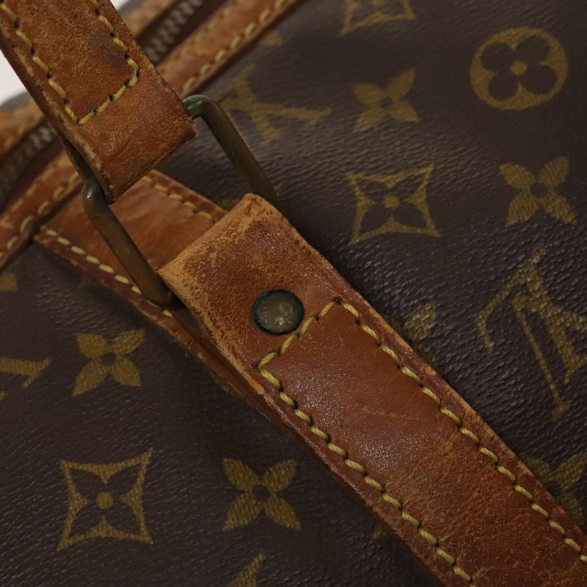 LOUIS VUITTON Monogram Sac Souple 45 Boston Bag M41624 LV Auth 132154