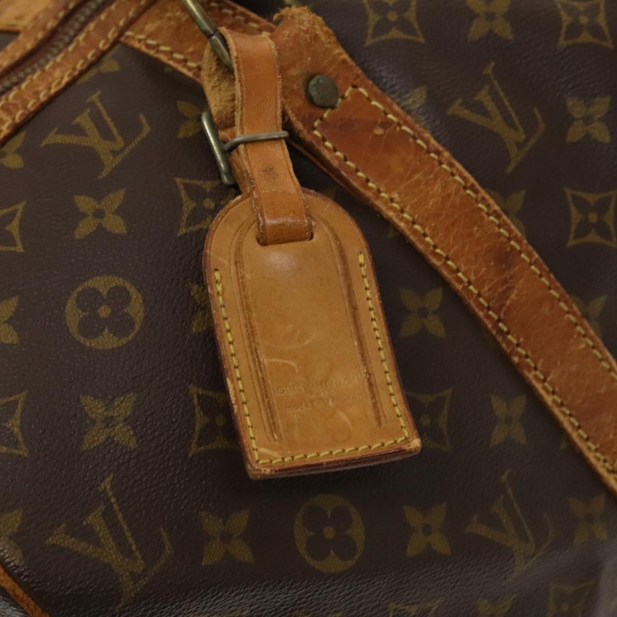 LOUIS VUITTON Monogram Sac Souple 45 Boston Bag M41624 LV Auth 132154