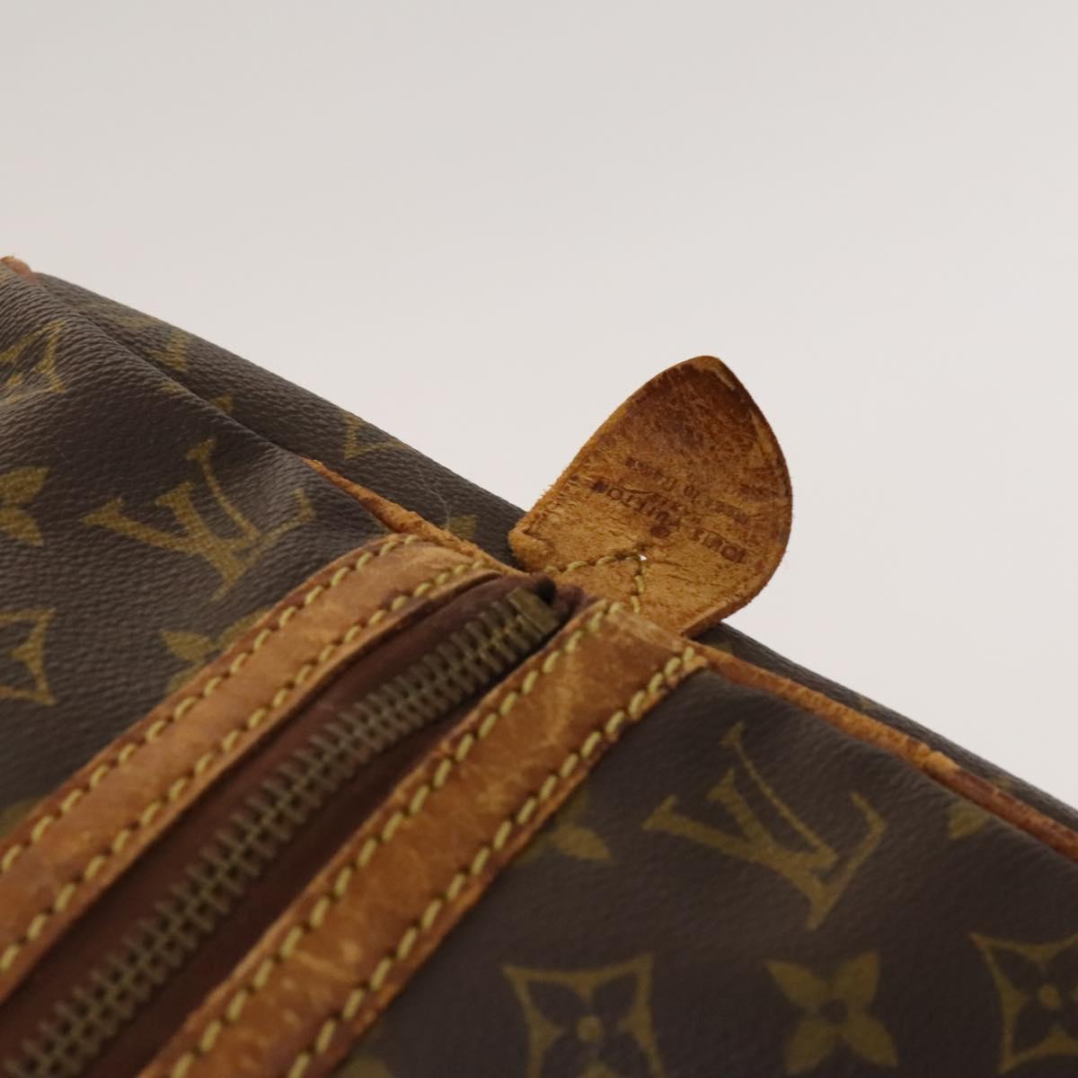 LOUIS VUITTON Monogram Sac Souple 45 Boston Bag M41624 LV Auth 132154