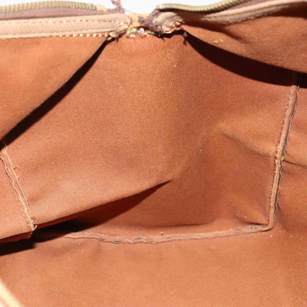 LOUIS VUITTON Monogram Sac Souple 45 Boston Bag M41624 LV Auth 132154