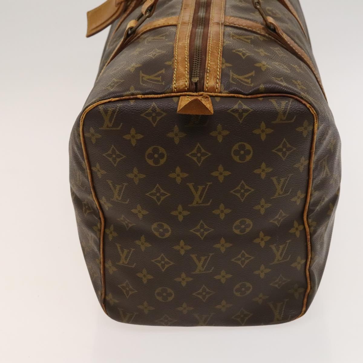 LOUIS VUITTON Monogram Sac Souple 45 Boston Bag M41624 LV Auth 132154