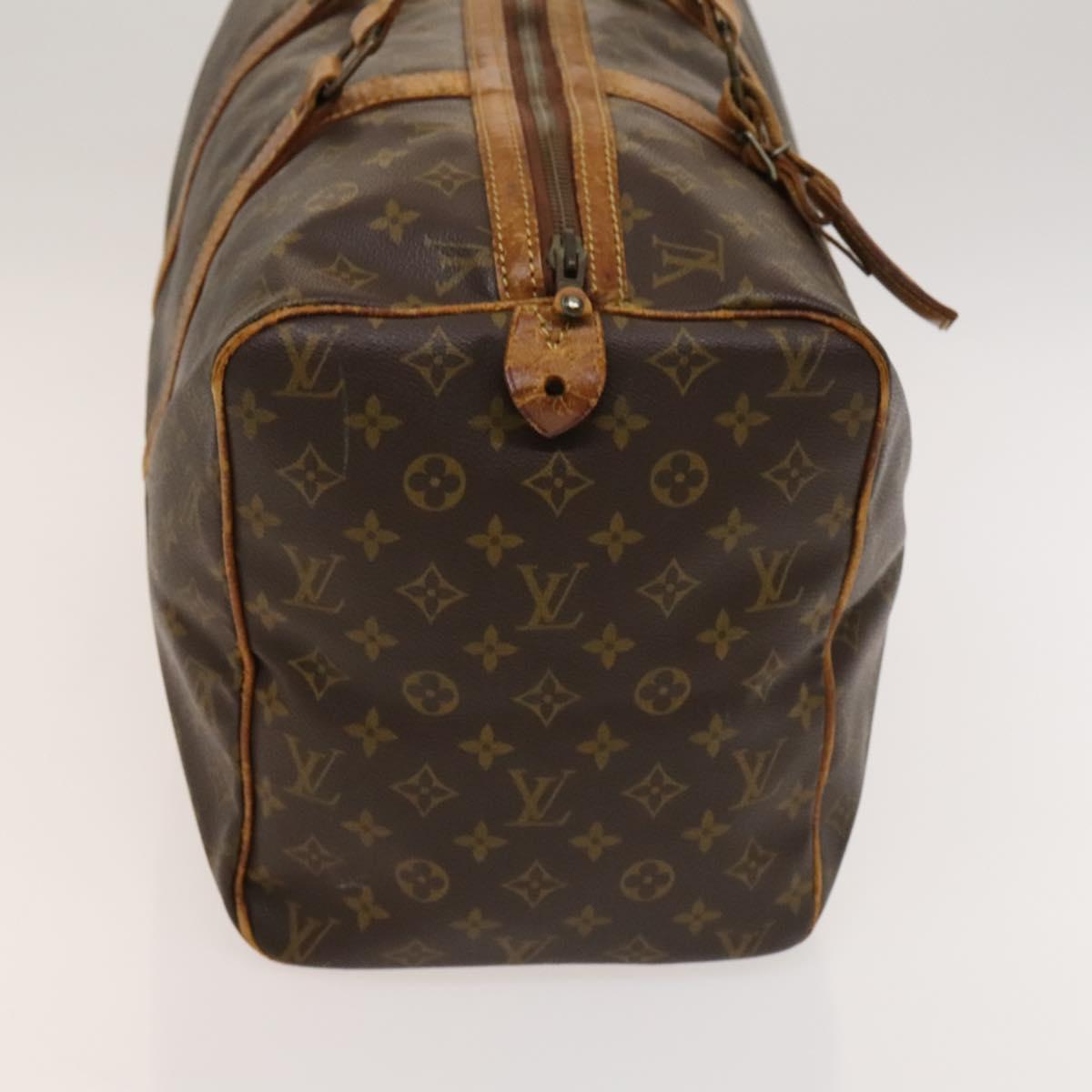 LOUIS VUITTON Monogram Sac Souple 45 Boston Bag M41624 LV Auth 132154