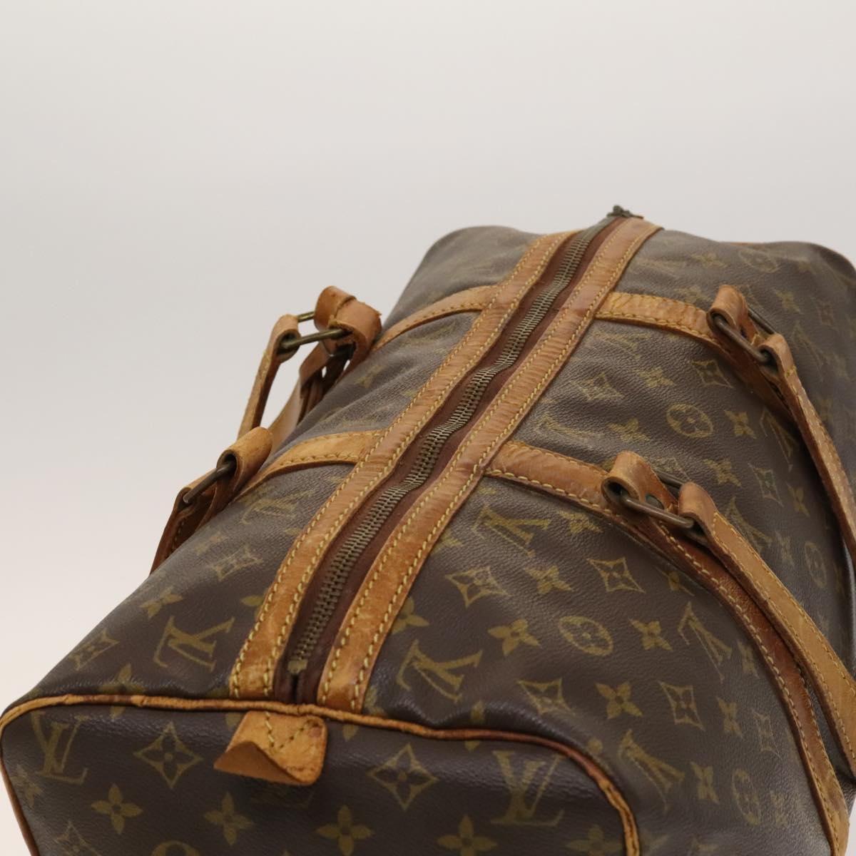 LOUIS VUITTON Monogram Sac Souple 45 Boston Bag M41624 LV Auth 132154