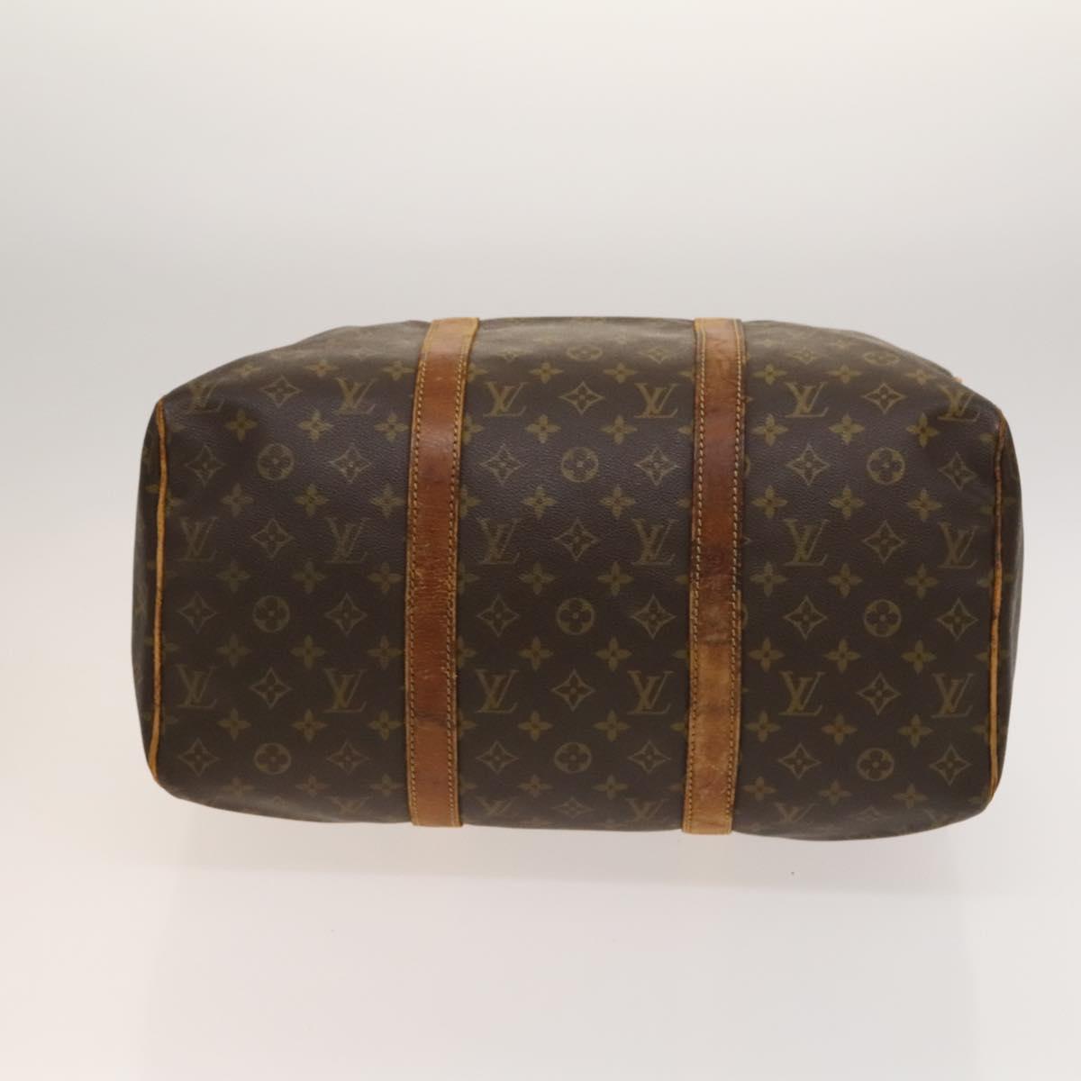 LOUIS VUITTON Monogram Sac Souple 45 Boston Bag M41624 LV Auth 132154