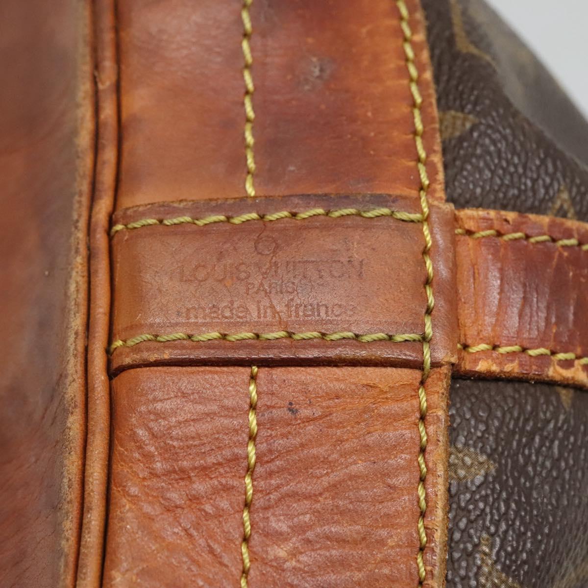 LOUIS VUITTON Monogram Noe Shoulder Bag M42224 LV Auth 132170