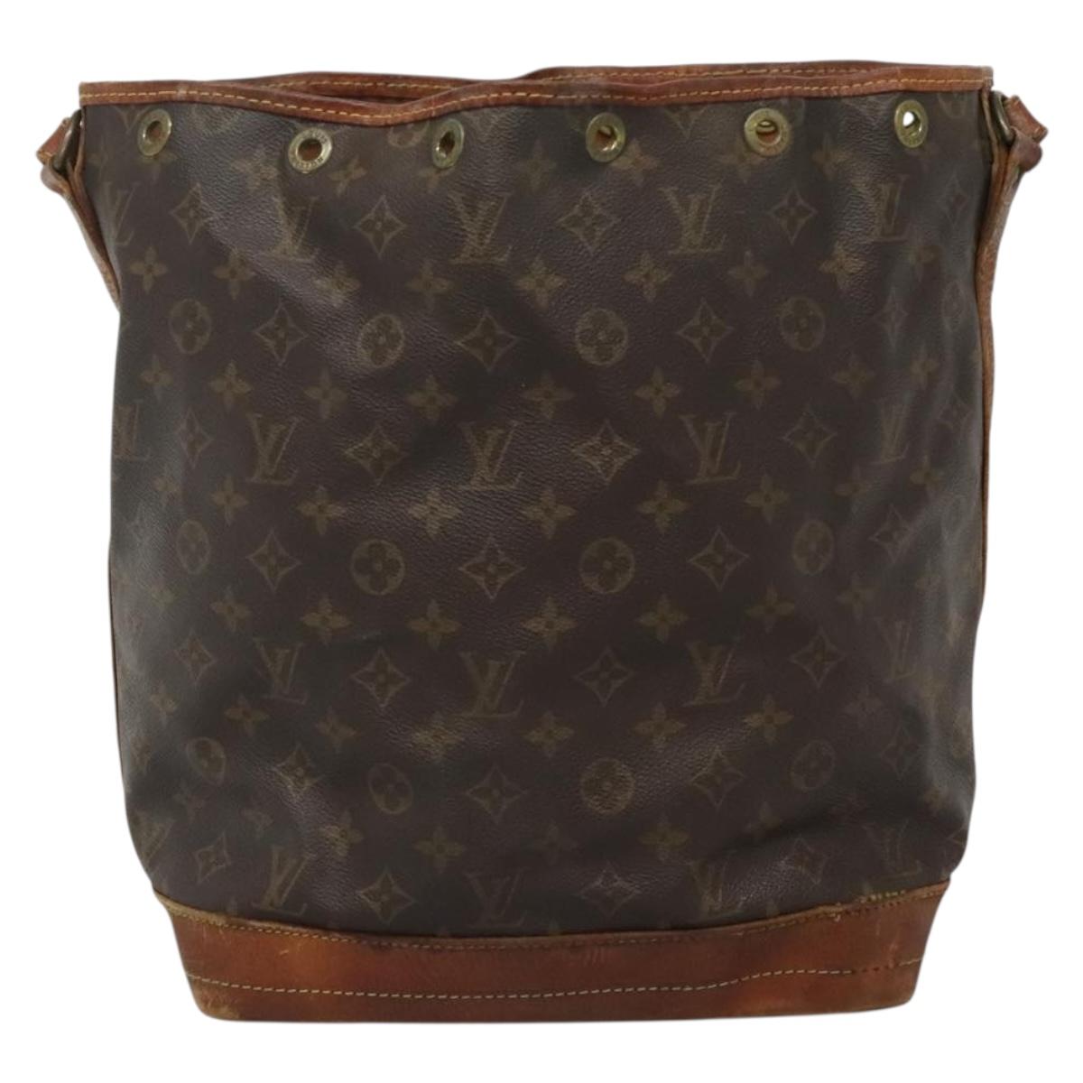 LOUIS VUITTON Monogram Noe Shoulder Bag M42224 LV Auth 132170