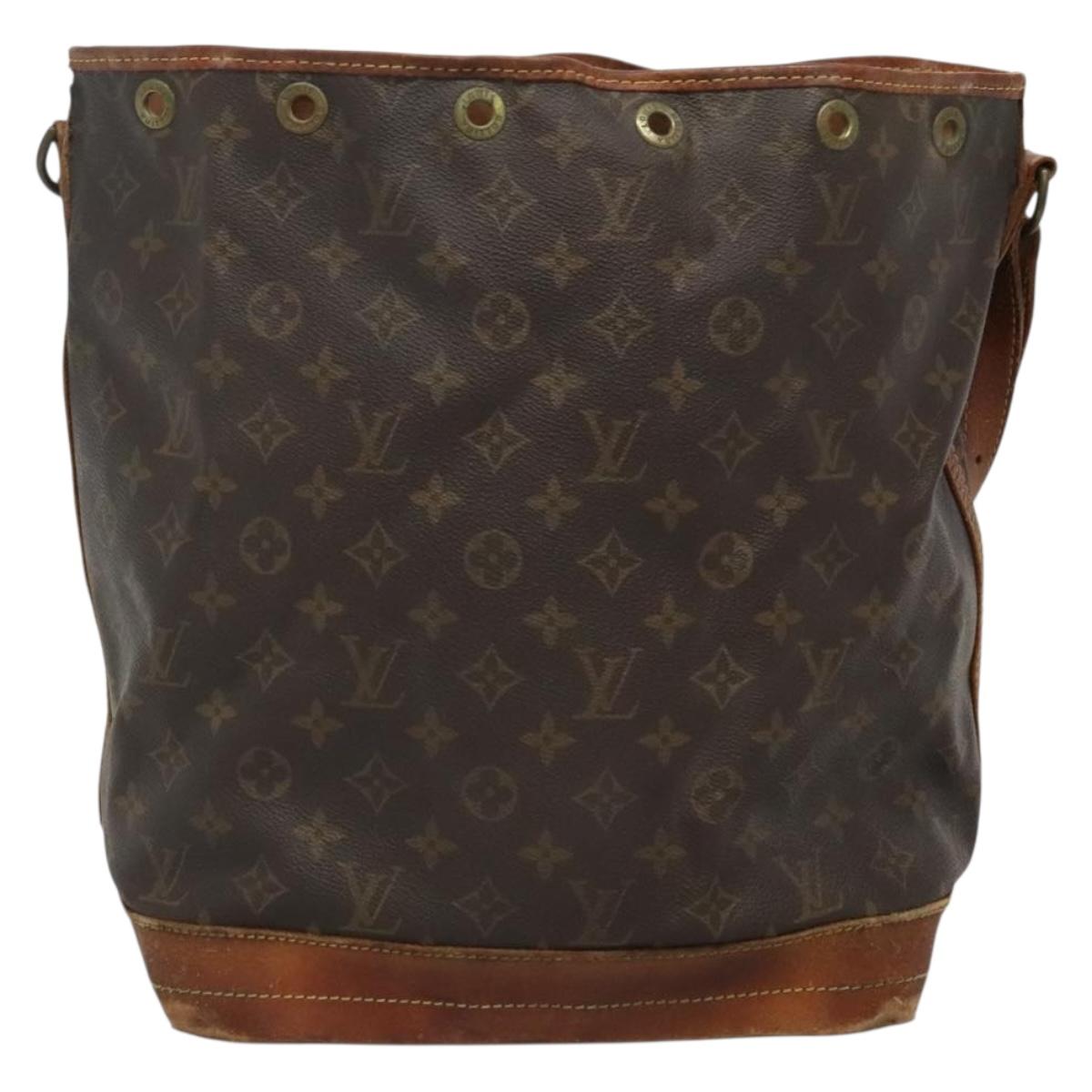 LOUIS VUITTON Monogram Noe Shoulder Bag M42224 LV Auth 132170