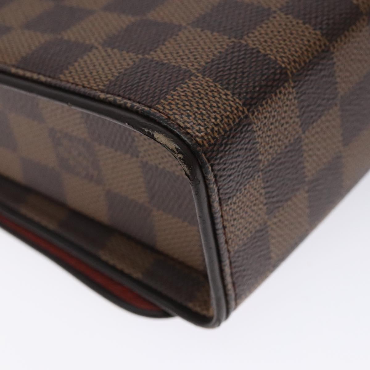 LOUIS VUITTON Damier Ebene Tribeca Mini Shoulder Bag N51162 LV Auth 132175