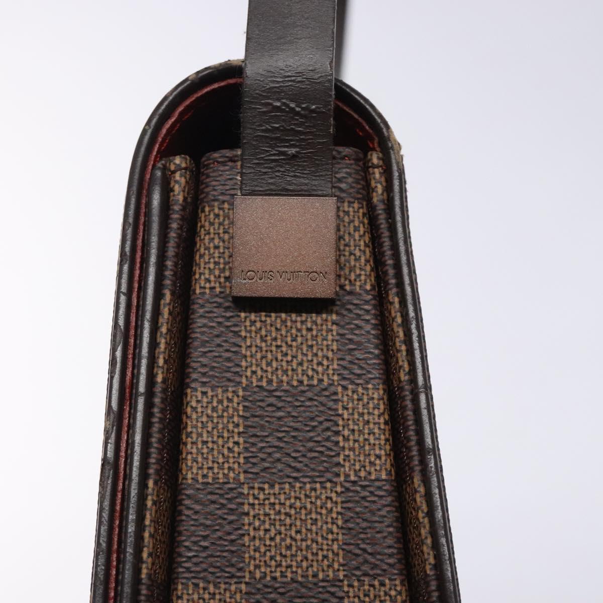 LOUIS VUITTON Damier Ebene Tribeca Mini Shoulder Bag N51162 LV Auth 132175