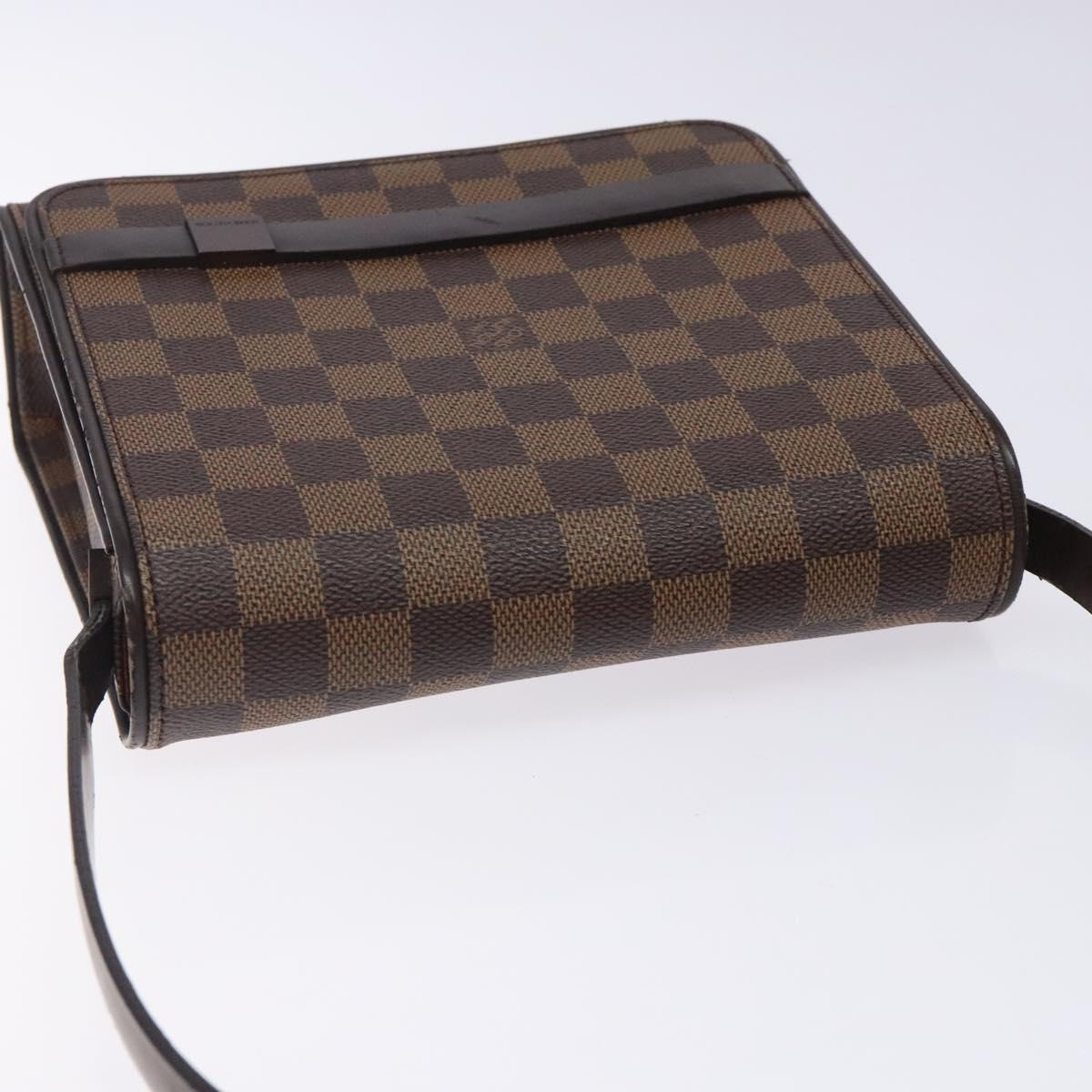 LOUIS VUITTON Damier Ebene Tribeca Mini Shoulder Bag N51162 LV Auth 132175