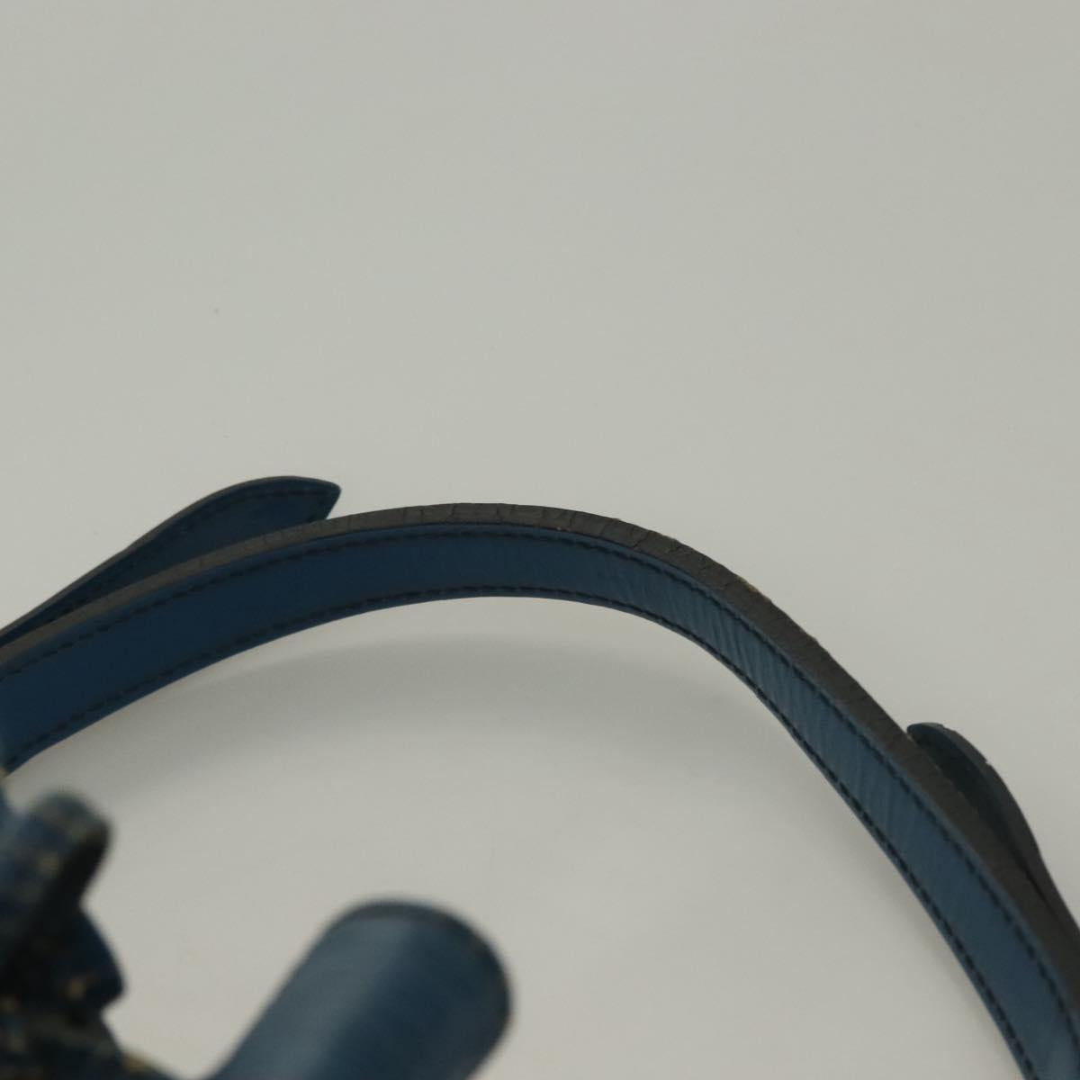 LOUIS VUITTON Epi Petit Noe Shoulder Bag Blue M44105 LV Auth 132176