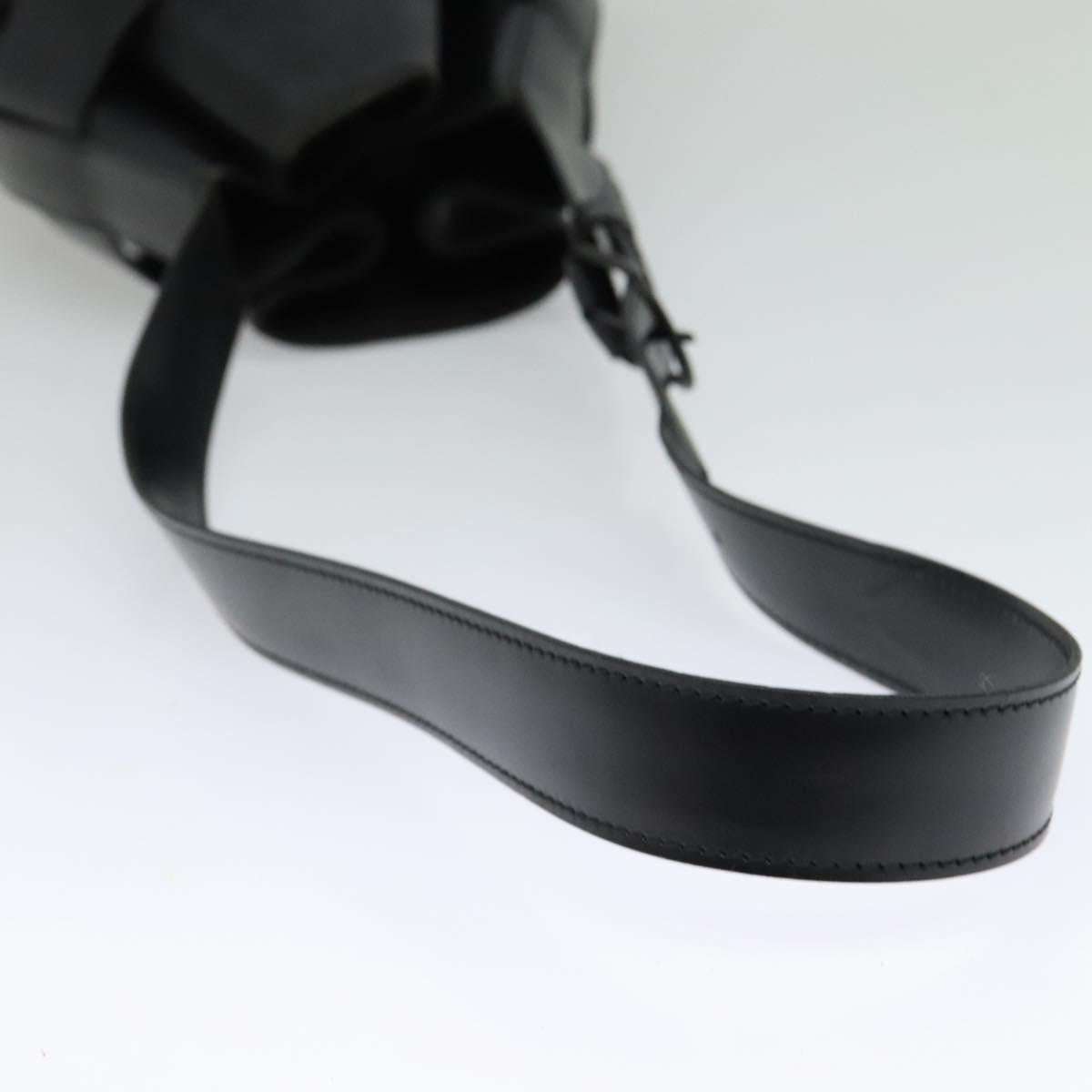 LOUIS VUITTON Epi Sac Depaule GM Shoulder Bag Black M80155 LV Auth 132229