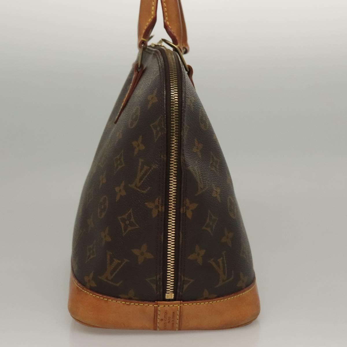 LOUIS VUITTON Monogram Alma Hand Bag M51130 LV Auth 132236