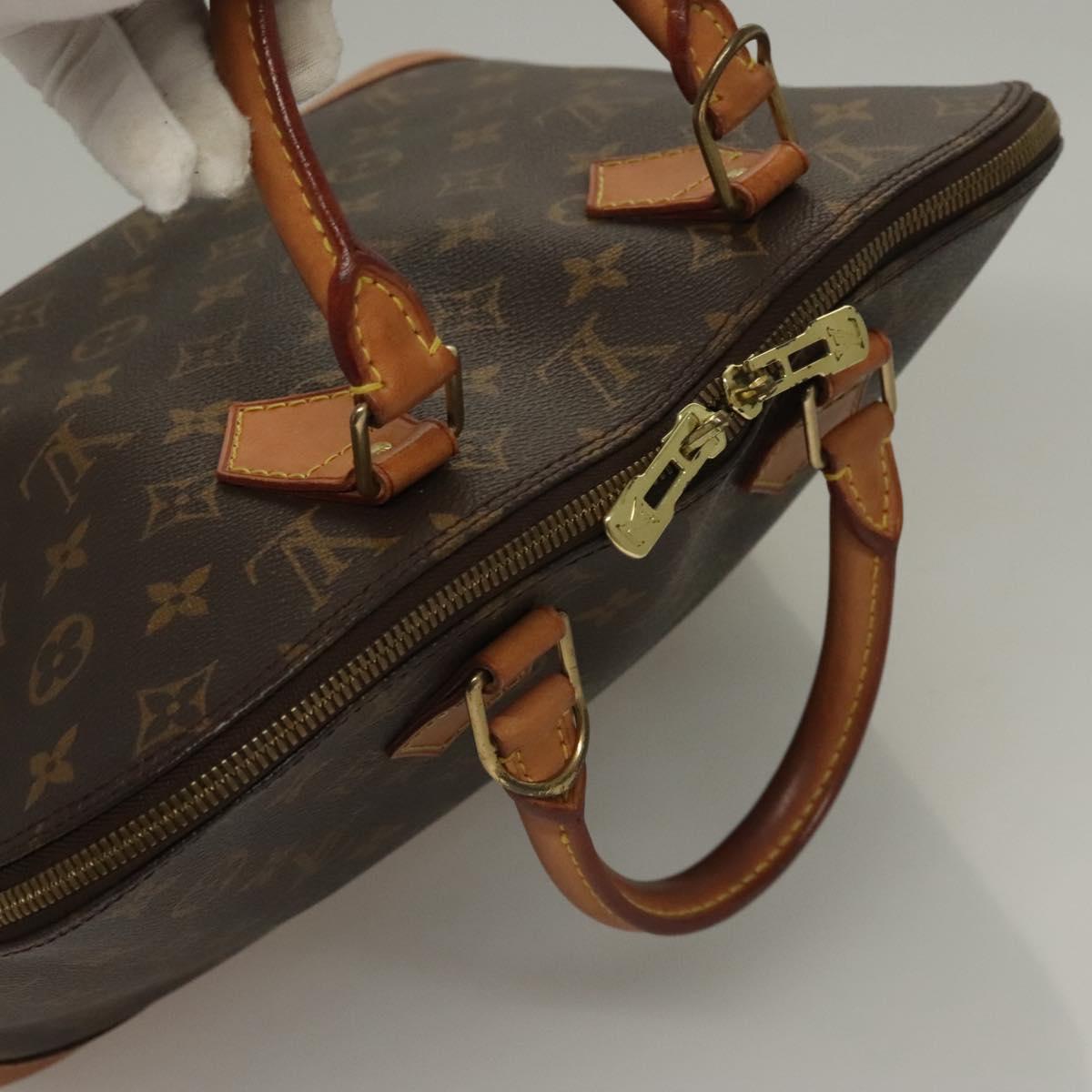 LOUIS VUITTON Monogram Alma Hand Bag M51130 LV Auth 132236