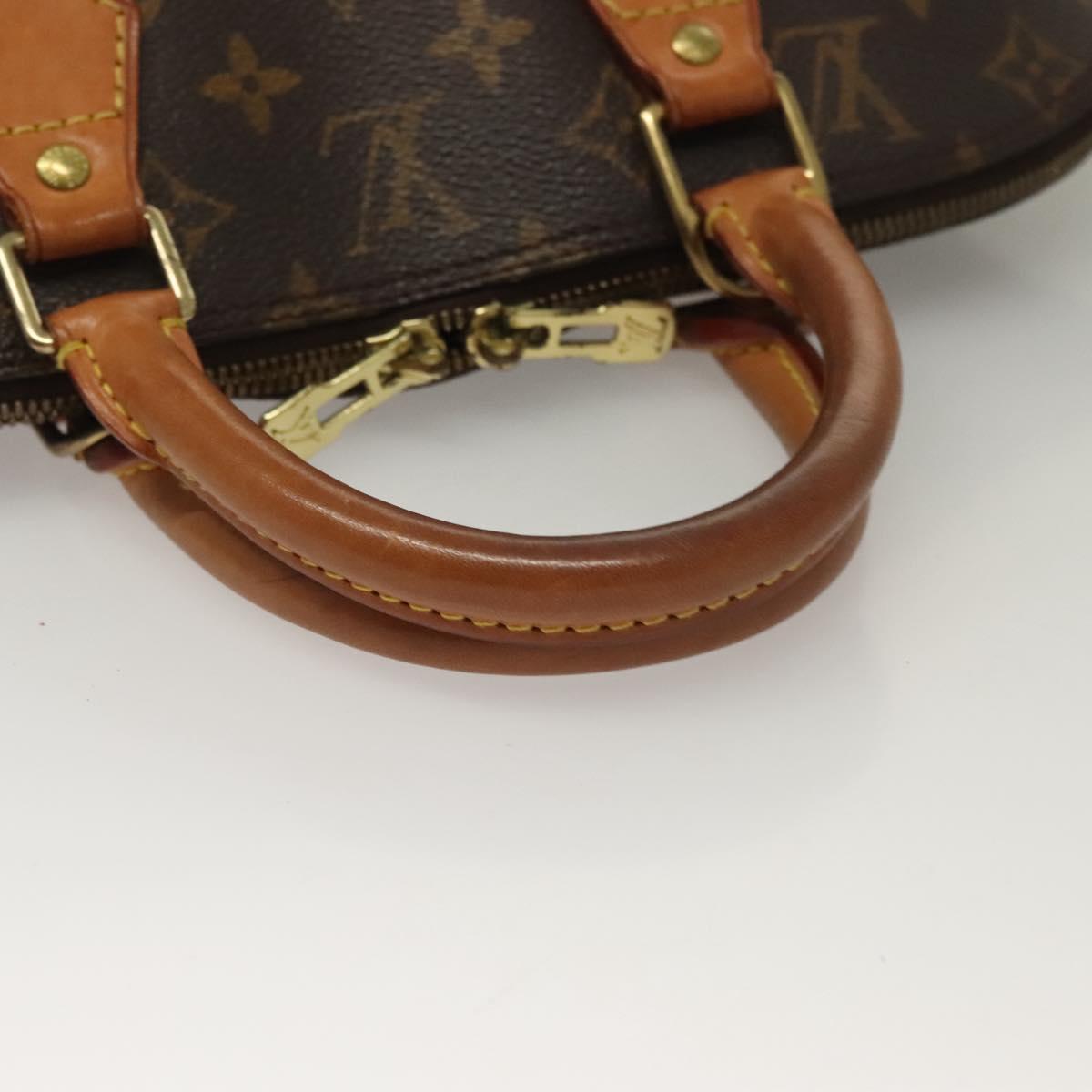 LOUIS VUITTON Monogram Alma Hand Bag M51130 LV Auth 132236