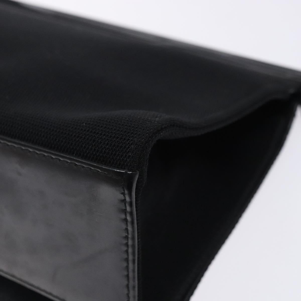 GUCCI Shoulder Bag Nylon Black Auth 132240