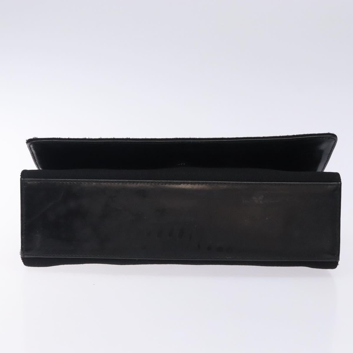 GUCCI Shoulder Bag Nylon Black Auth 132240