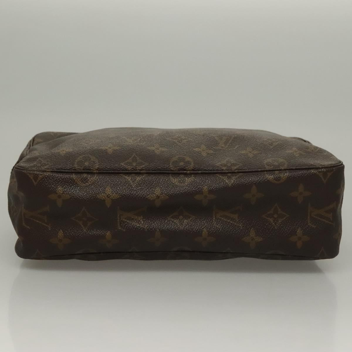 LOUIS VUITTON Monogram Trousse Toilette 28 Clutch Bag M47522 LV Auth 132251