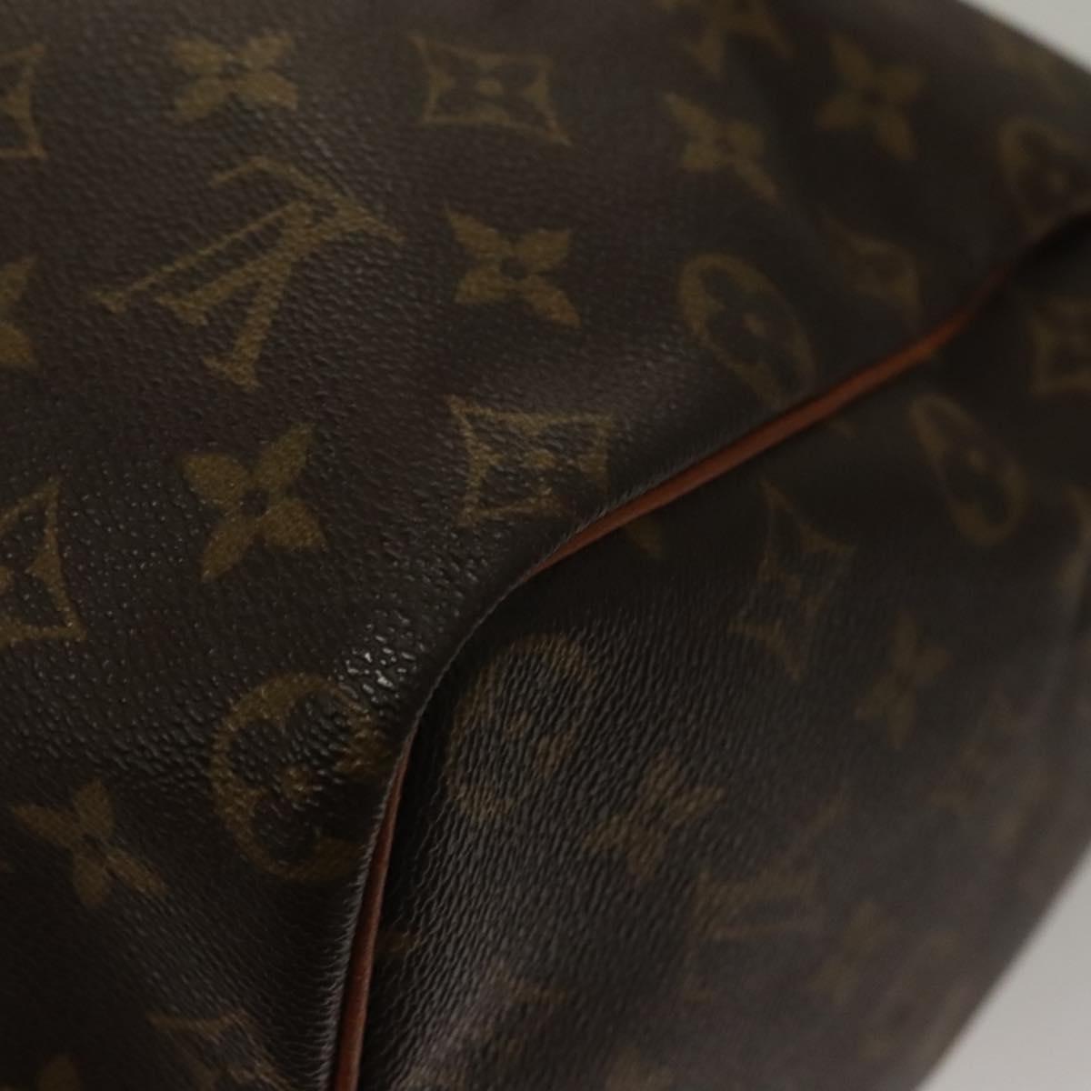 LOUIS VUITTON Monogram Speedy 40 Hand Bag M41522 LV Auth 132253