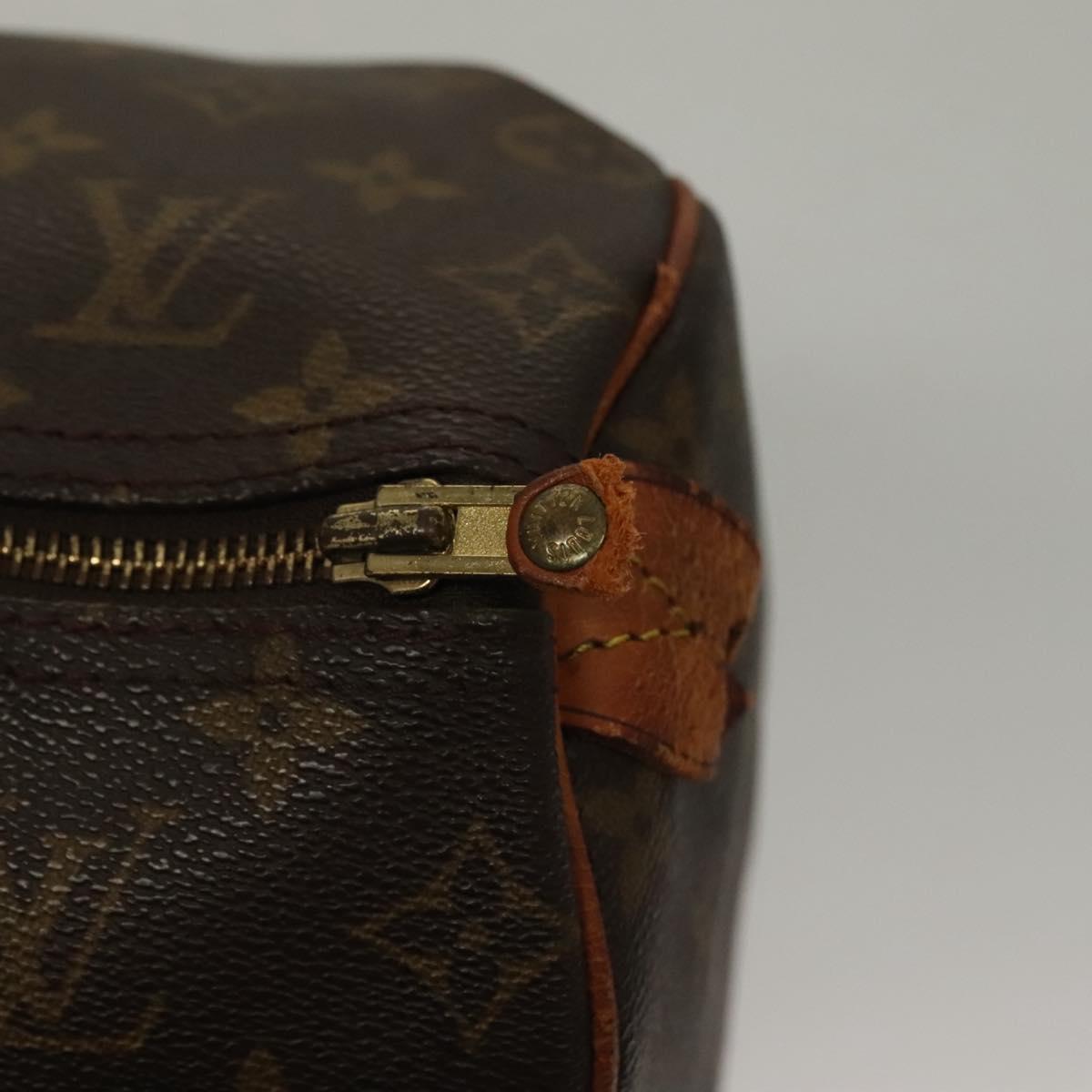 LOUIS VUITTON Monogram Speedy 40 Hand Bag M41522 LV Auth 132253
