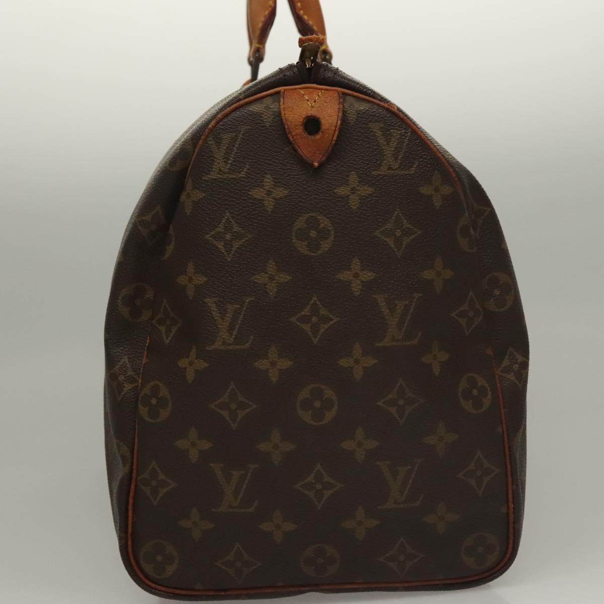 LOUIS VUITTON Monogram Speedy 40 Hand Bag M41522 LV Auth 132253