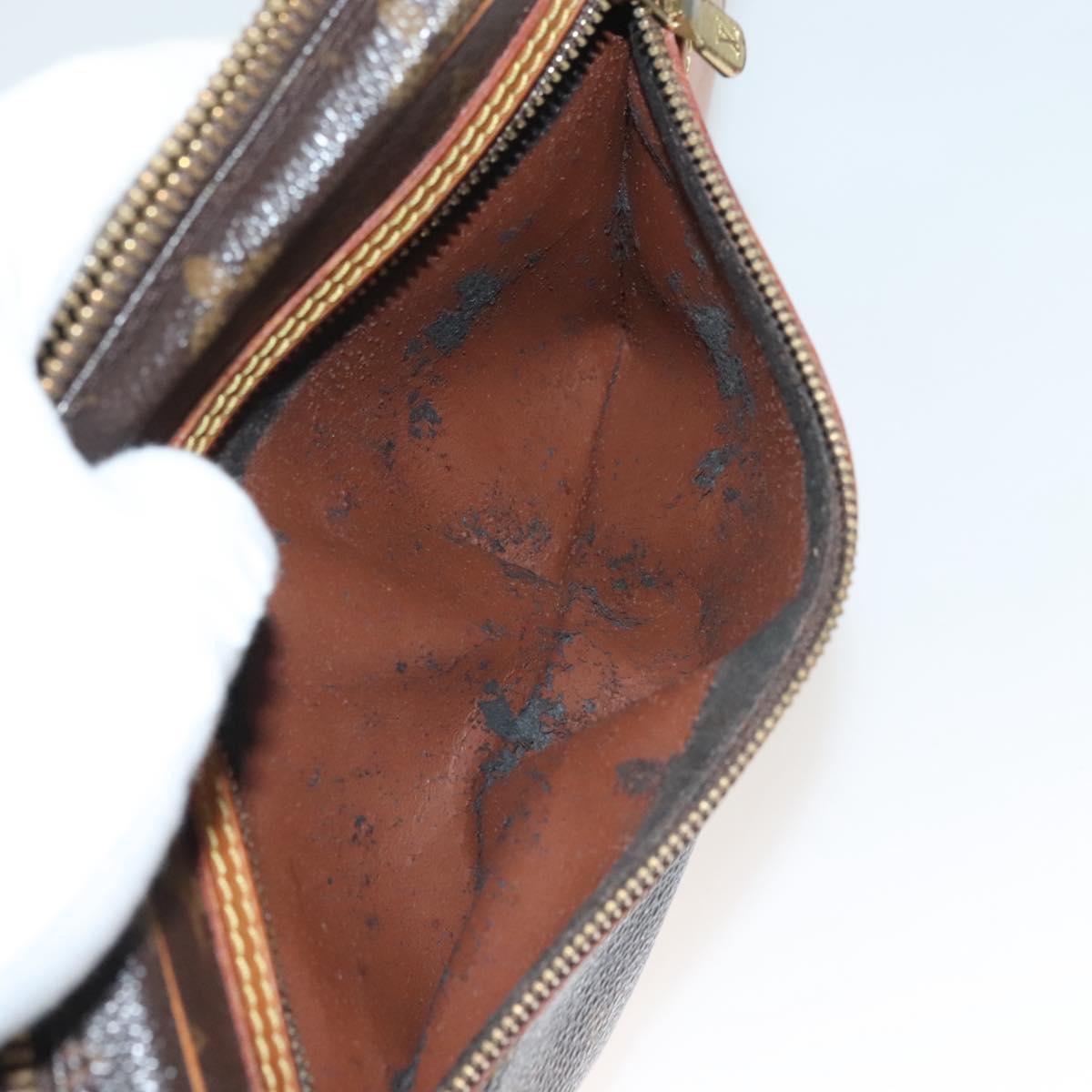 LOUIS VUITTON Monogram Marly Dragonne GM Clutch Bag M51825 LV Auth 132268