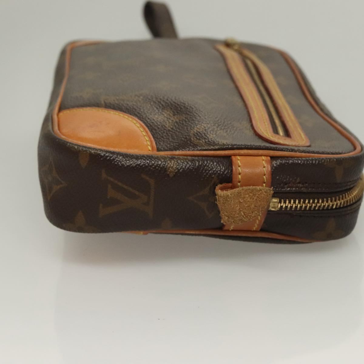 LOUIS VUITTON Monogram Marly Dragonne GM Clutch Bag M51825 LV Auth 132268