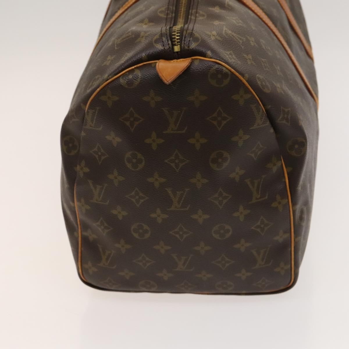 LOUIS VUITTON Monogram Keepall 50 Boston Bag M41426 LV Auth 132281