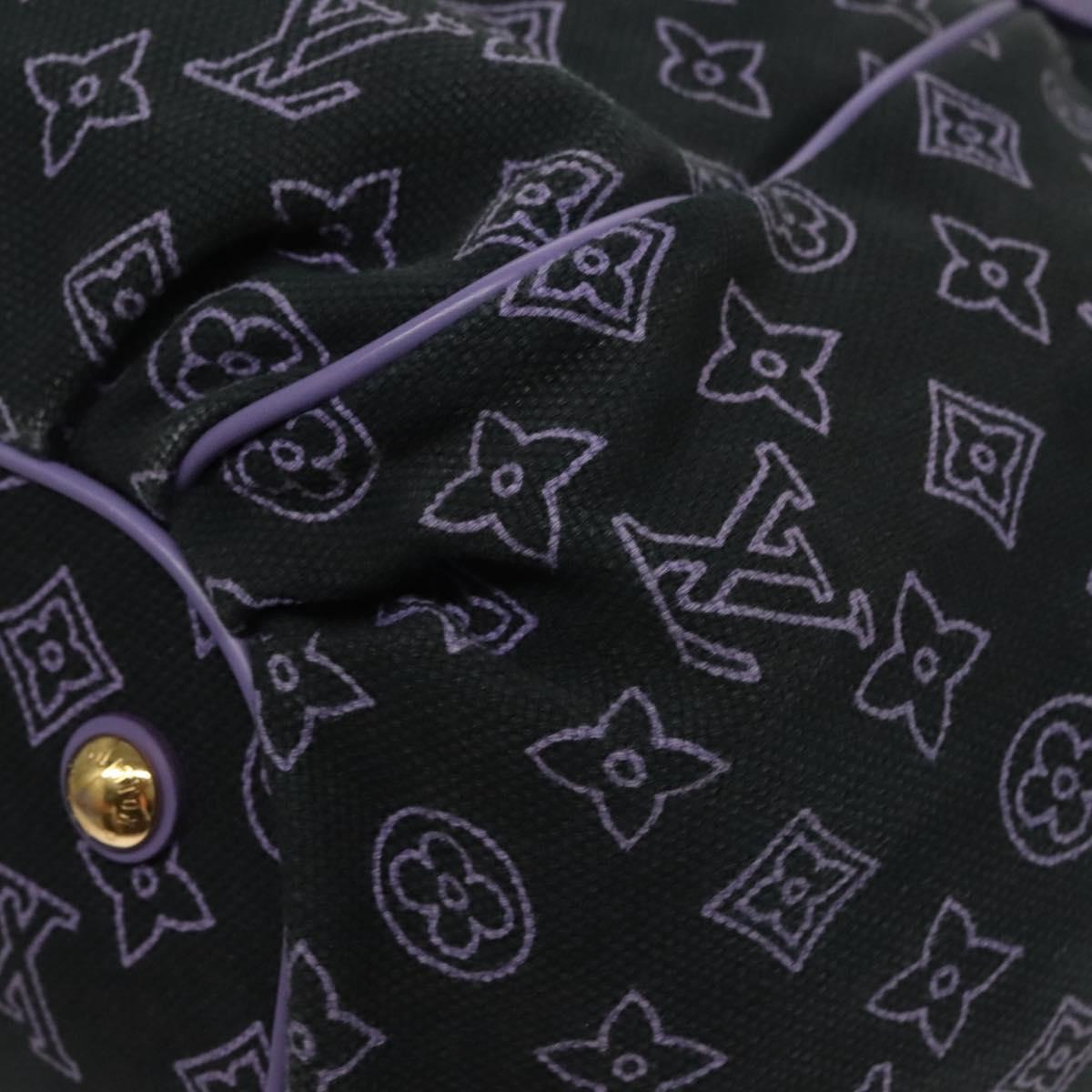 LOUIS VUITTON Beach line Cabas Ipanema PM Bag Canvas Purple M95983 Auth 132301
