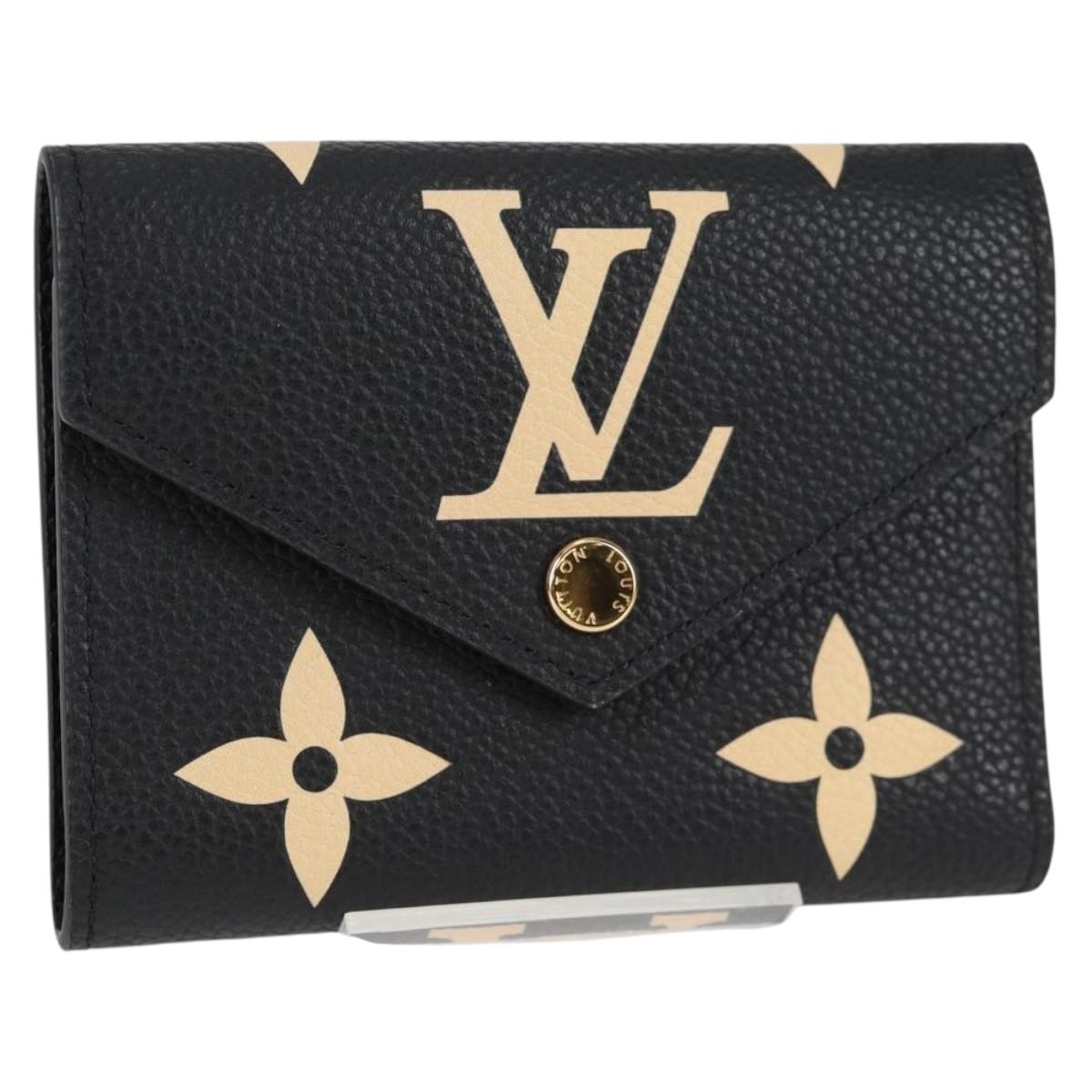 LOUIS VUITTON Empreinte Giant Portefeuille Victorine Wallet M80968 Auth 132339M