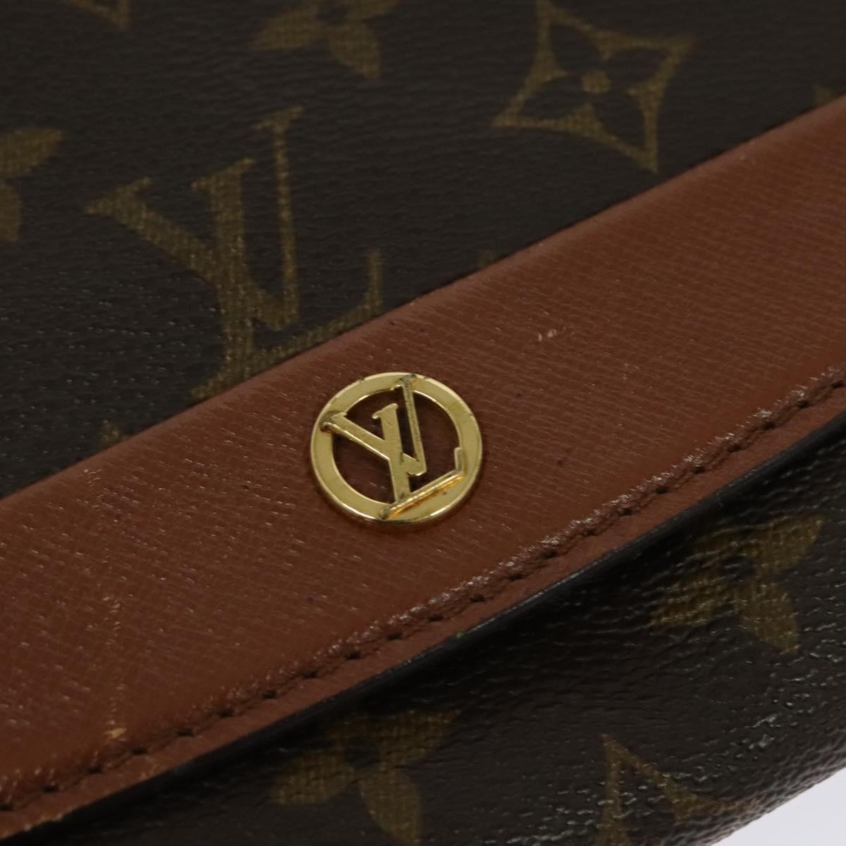 LOUIS VUITTON Monogram Bordeaux 24 Shoulder Bag M51798 LV Auth 132444