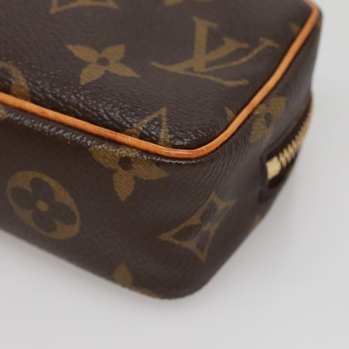 LOUIS VUITTON Monogram Trousse Wapity Pouch M58030 LV Auth 132449