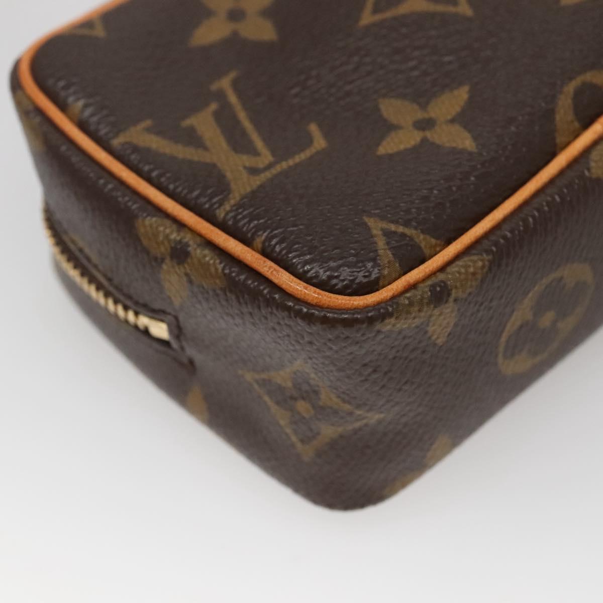 LOUIS VUITTON Monogram Trousse Wapity Pouch M58030 LV Auth 132449