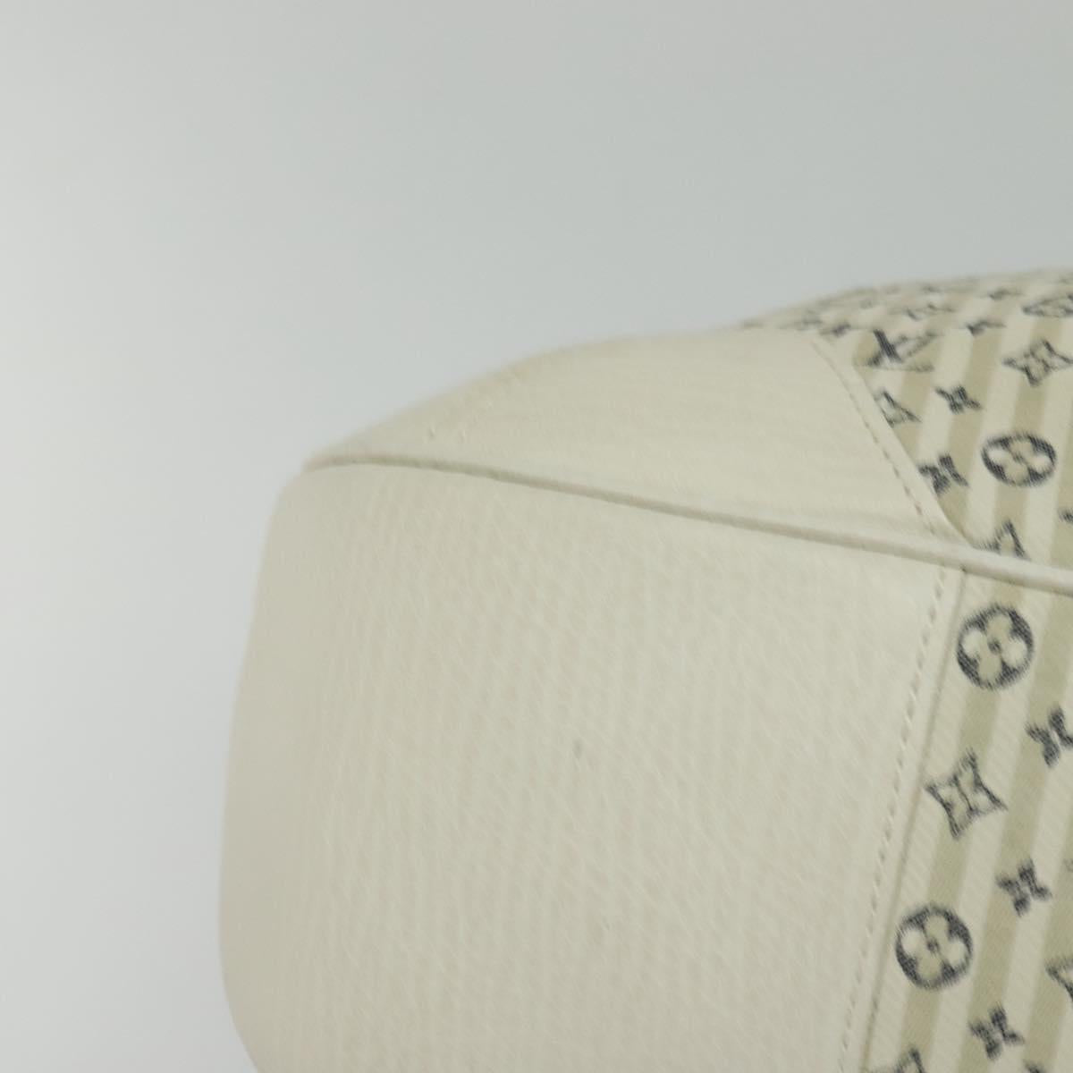 LOUIS VUITTON Monogram Mini Lin Croisette Marina GM Bag 2way M95492 Auth 132463