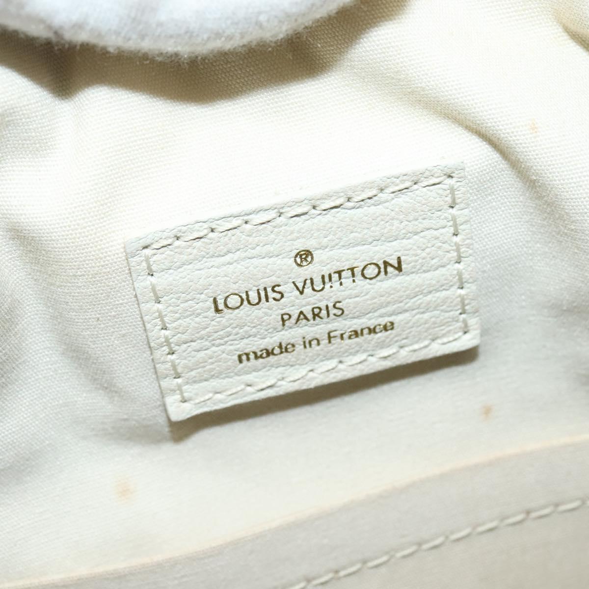 LOUIS VUITTON Monogram Mini Lin Croisette Marina GM Bag 2way M95492 Auth 132463