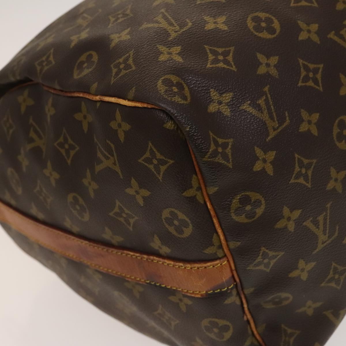 LOUIS VUITTON Monogram Keepall Bandouliere 50 Boston Bag M41416 LV Auth 132469