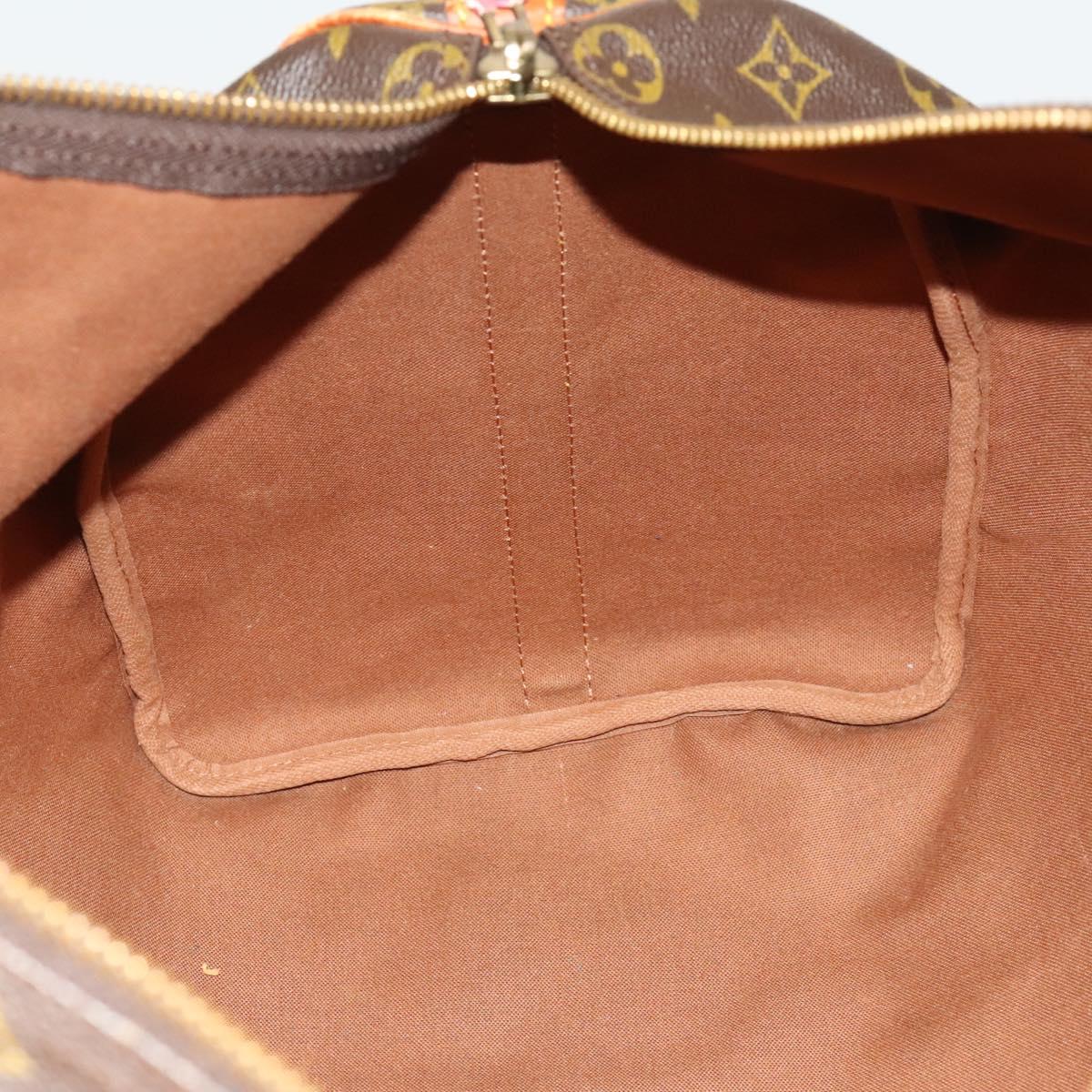 LOUIS VUITTON Monogram Keepall Bandouliere 50 Boston Bag M41416 LV Auth 132469
