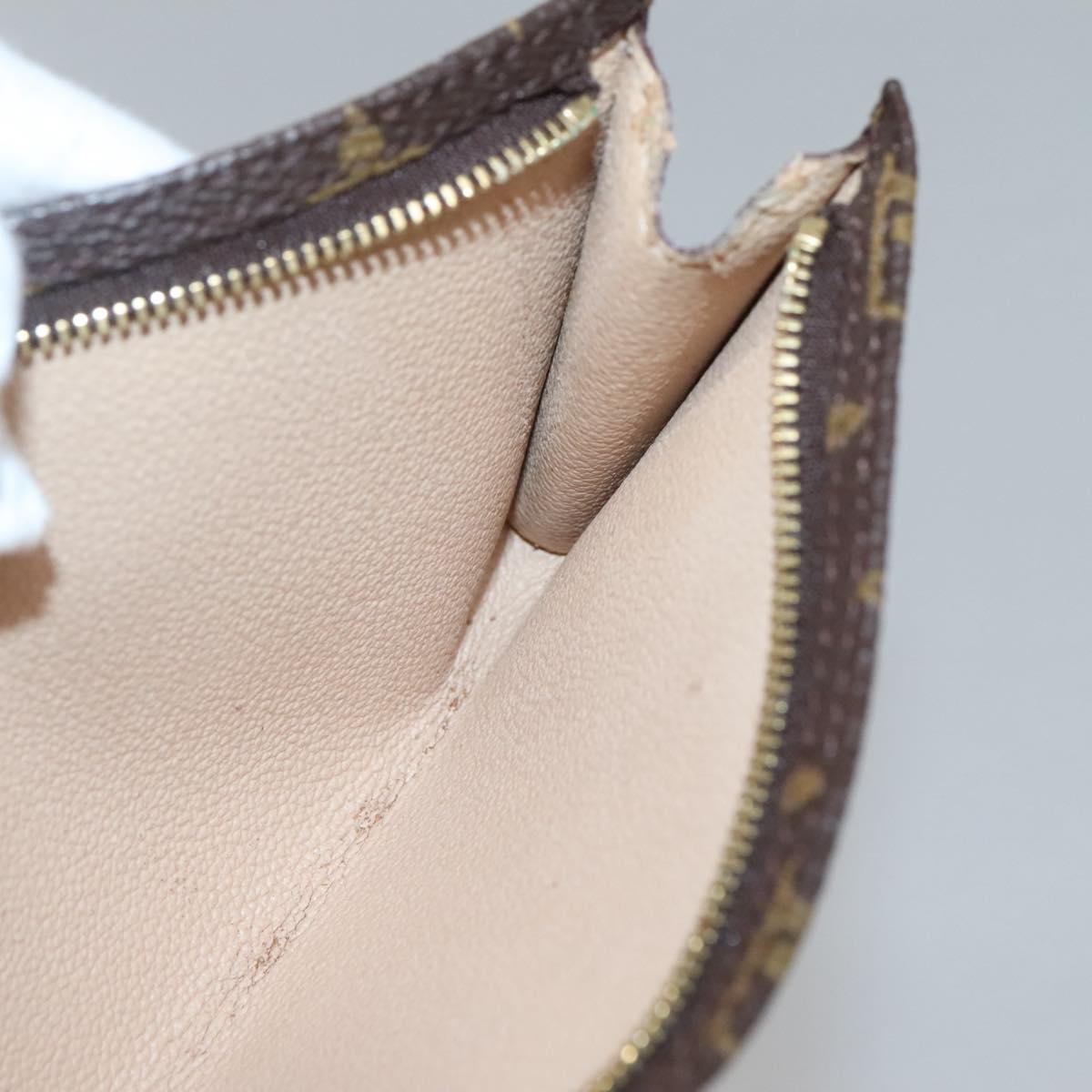 LOUIS VUITTON Monogram Bucket GM Accessory Pouch LV Auth 132473