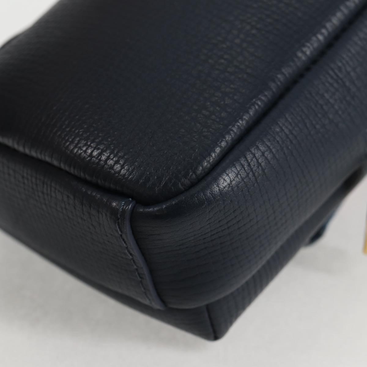 LOUIS VUITTON LV Squared Double Phone Pouch Blue M81060 LV Auth 132489M