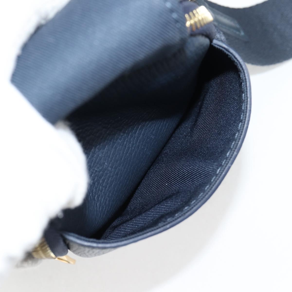 LOUIS VUITTON LV Squared Double Phone Pouch Blue M81060 LV Auth 132489M