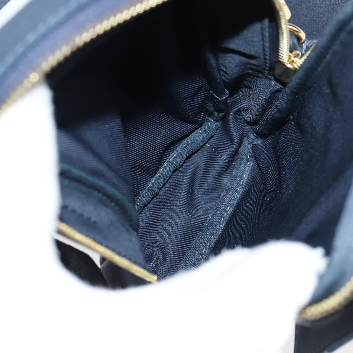 LOUIS VUITTON LV Squared Double Phone Pouch Blue M81060 LV Auth 132489M