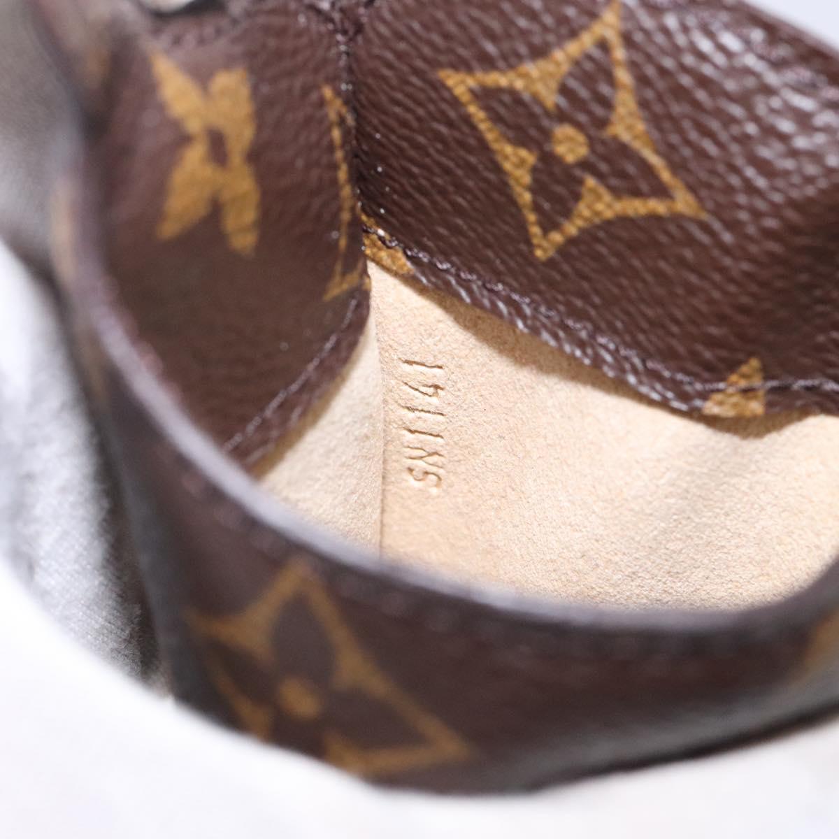 LOUIS VUITTON Monogram Etui Lunette MM Glasses Case M66544 LV Auth 132496