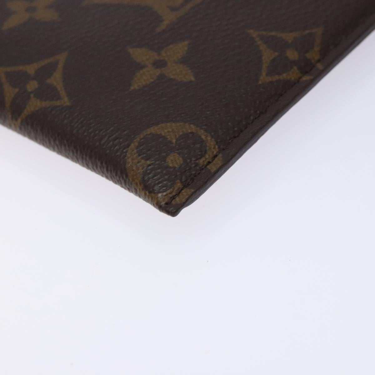 LOUIS VUITTON Monogram Etui Lunette MM Glasses Case M66544 LV Auth 132496