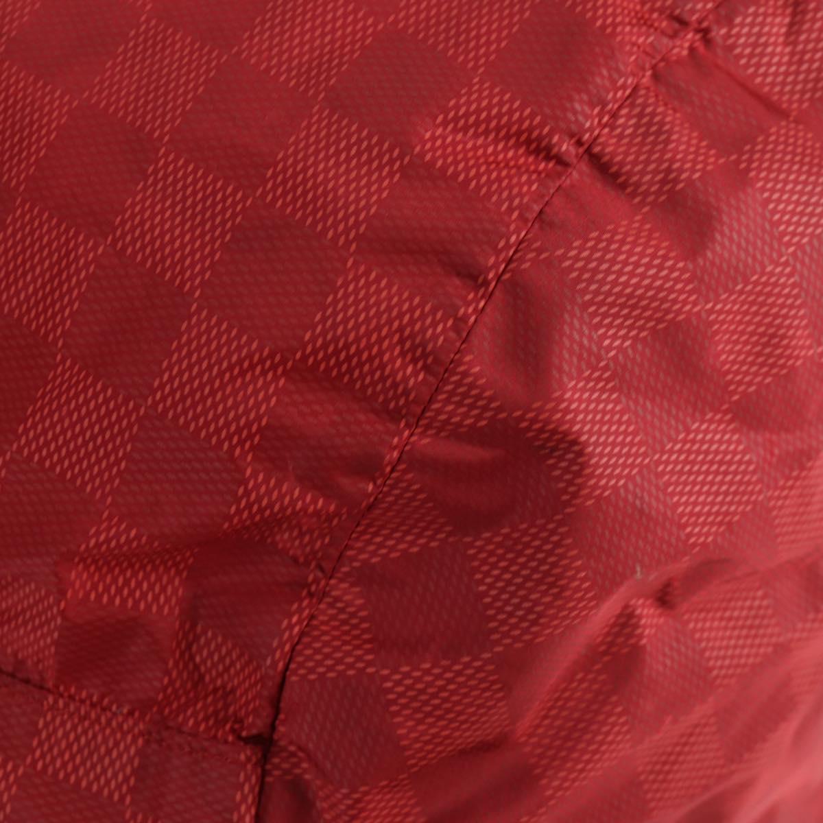 LOUIS VUITTON Damier Aventure Plat Ktical Boston Bag Red N23208 LV Auth 132525V