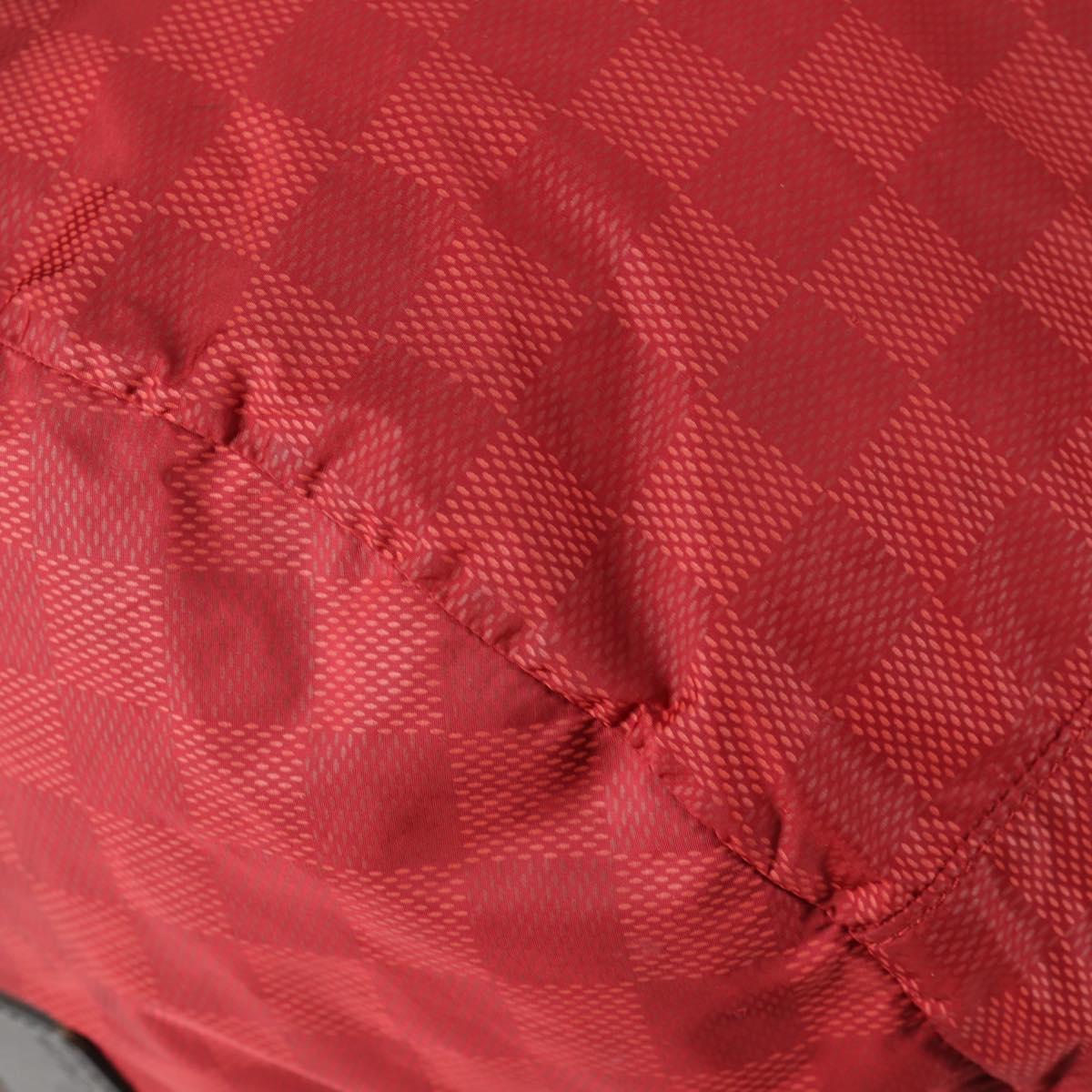 LOUIS VUITTON Damier Aventure Plat Ktical Boston Bag Red N23208 LV Auth 132525V